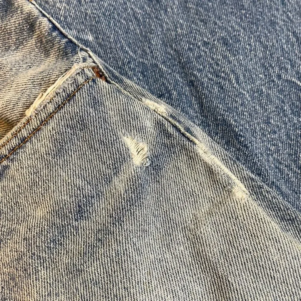 Levis 501xx Vintage 90s Blue Straight Leg Jeans Made in USA 38x32 1995